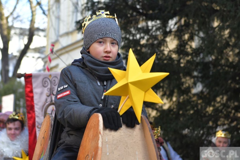 Uliczne jasełka w Winnym Grodzie