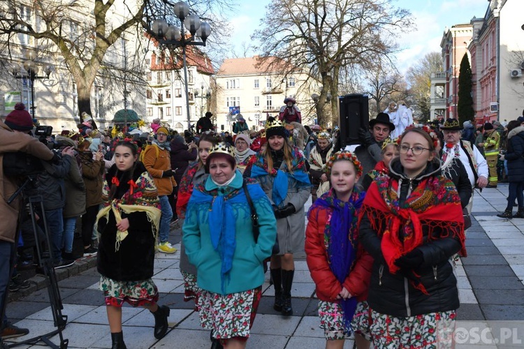 Uliczne jasełka w Winnym Grodzie