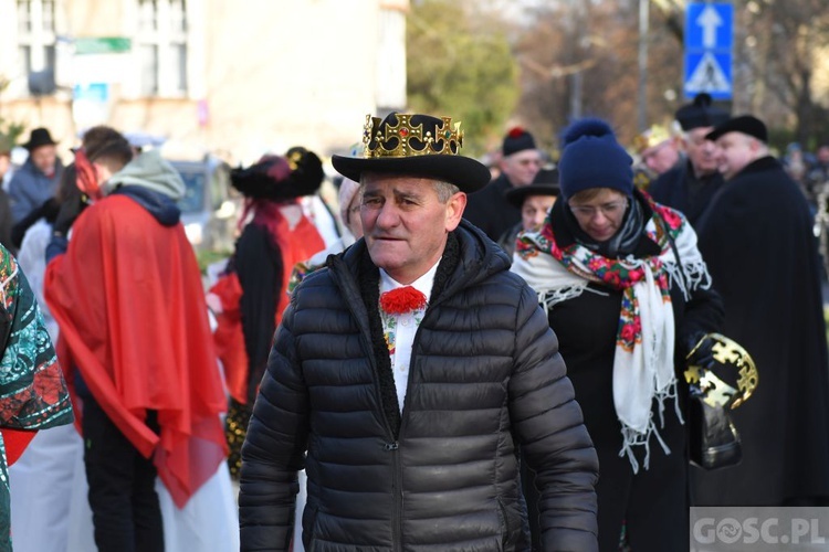 Uliczne jasełka w Winnym Grodzie