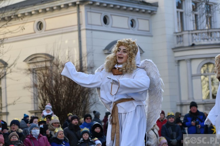 Uliczne jasełka w Winnym Grodzie