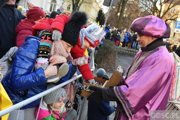 Uliczne jasełka w Winnym Grodzie