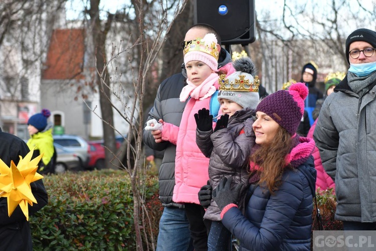 Uliczne jasełka w Winnym Grodzie