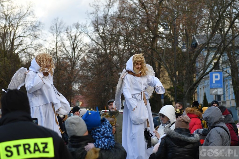 Uliczne jasełka w Winnym Grodzie