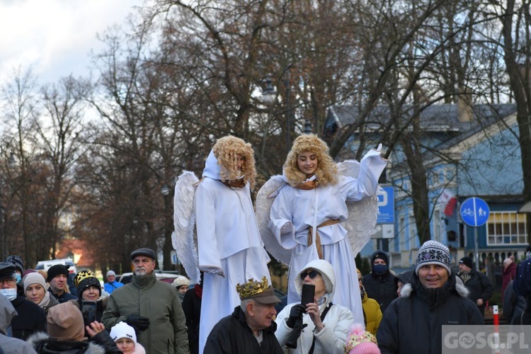 Uliczne jasełka w Winnym Grodzie