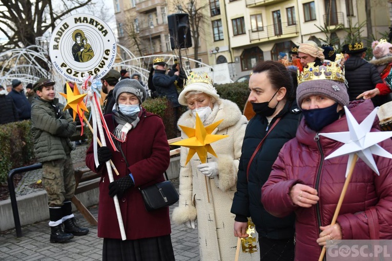 Uliczne jasełka w Winnym Grodzie