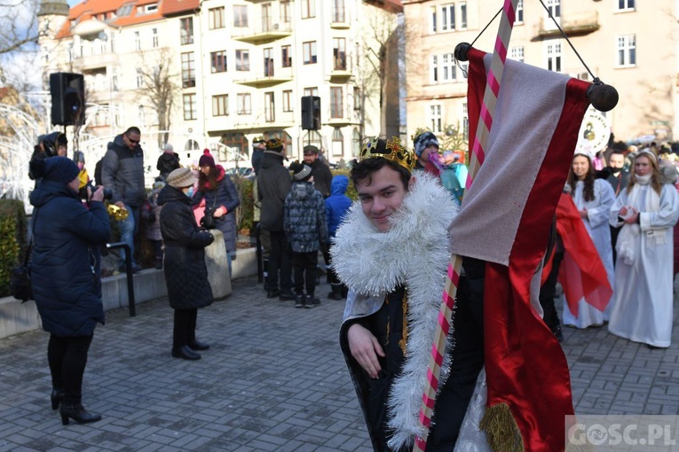 Uliczne jasełka w Winnym Grodzie