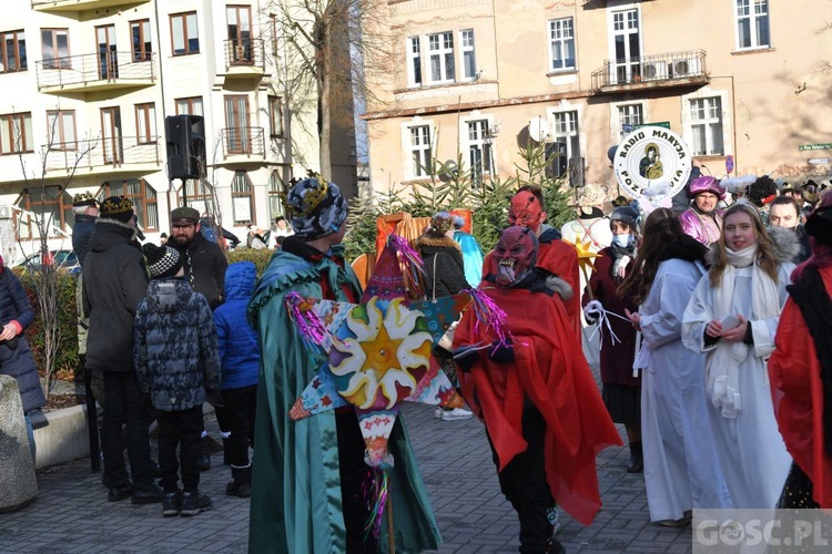 Uliczne jasełka w Winnym Grodzie