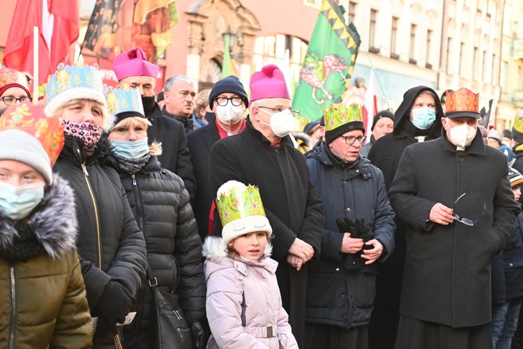 Orszak Trzech Króli 2022 w Świdnicy