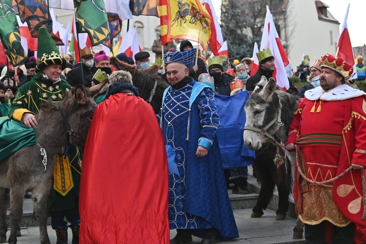 Orszak Trzech Króli 2022 w Świdnicy