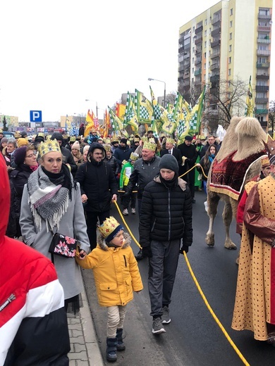 Orszak Trzeck Króli w Żyrardowie