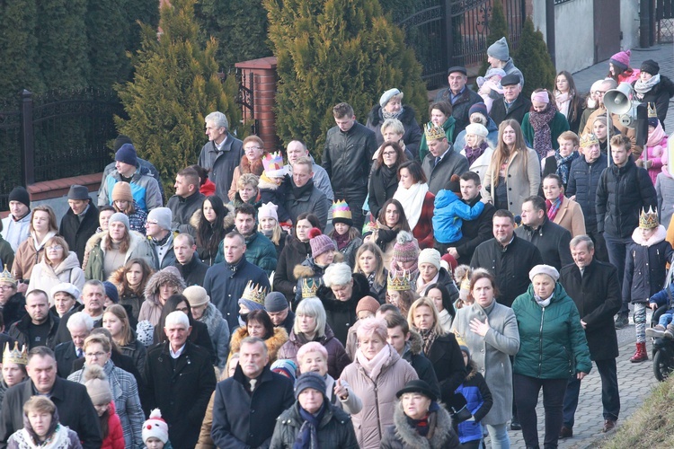 Orszak Trzech Króli w Trzcianie k. Bochni