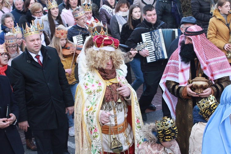 Orszak Trzech Króli w Trzcianie k. Bochni