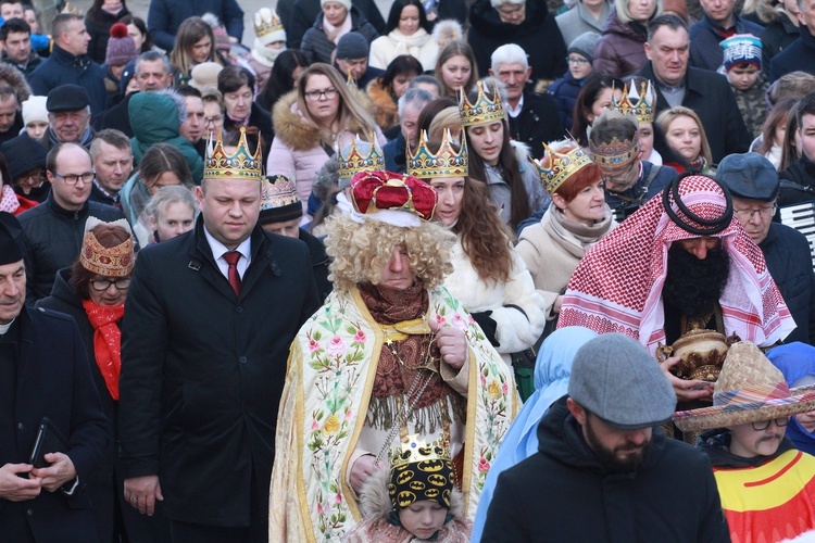 Orszak Trzech Króli w Trzcianie k. Bochni