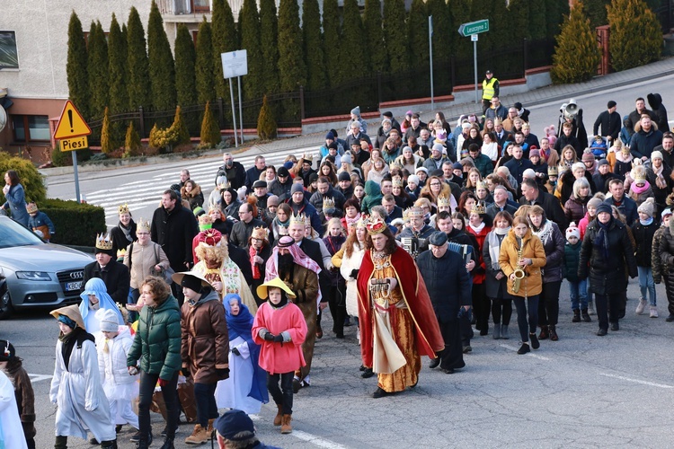 Orszak Trzech Króli w Trzcianie k. Bochni