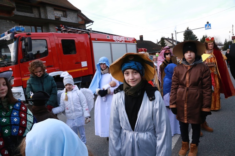 Orszak Trzech Króli w Trzcianie k. Bochni