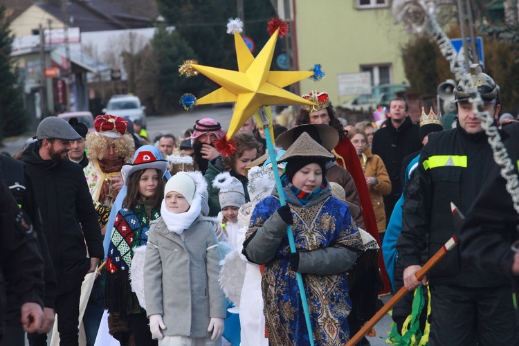 Orszak Trzech Króli w Trzcianie k. Bochni