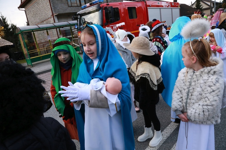 Orszak Trzech Króli w Trzcianie k. Bochni