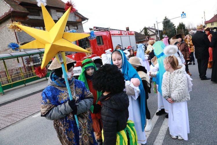 Orszak Trzech Króli w Trzcianie k. Bochni