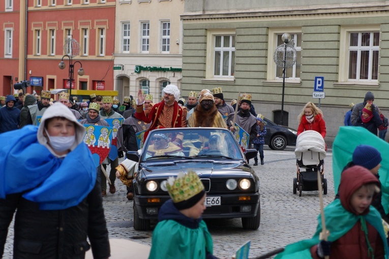 Orszak Trzech Króli 2022 w Strzegomiu