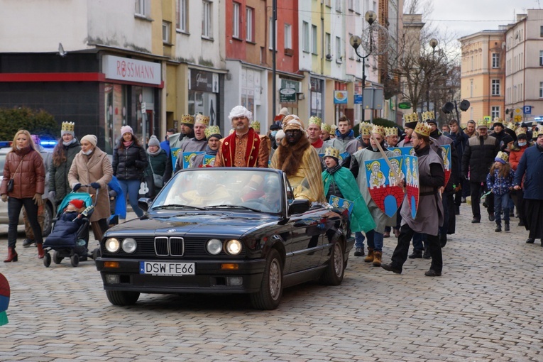 Orszak Trzech Króli 2022 w Strzegomiu