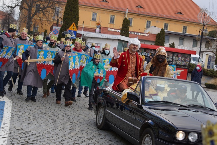 Orszak Trzech Króli 2022 w Strzegomiu