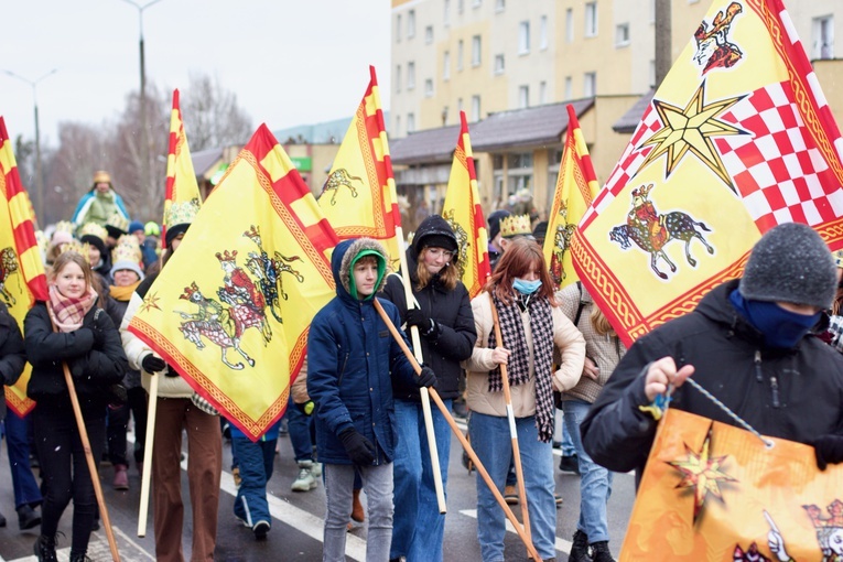 Orszak Trzech Króli w Ostródzie