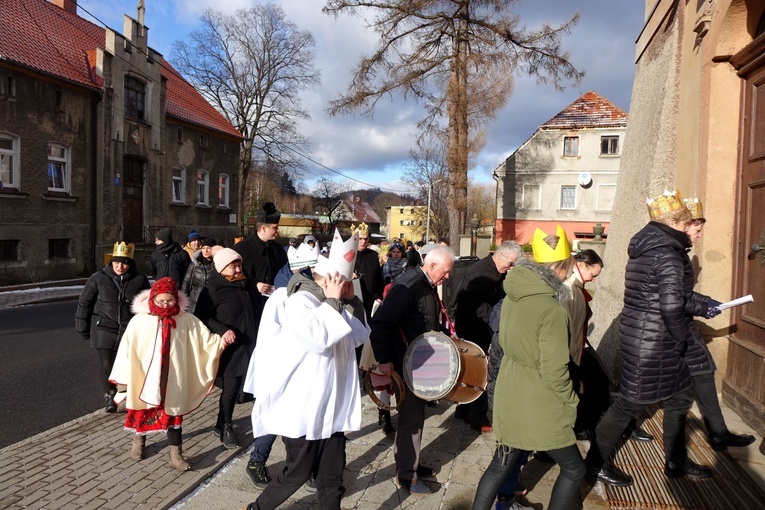 Orszak Trzech Króli 2022 w Walimiu