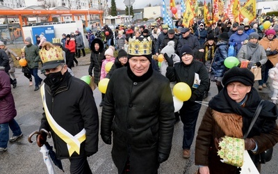 W pionkowskim orszaku kolejny raz wziął udział bp Piotr Turzyński.