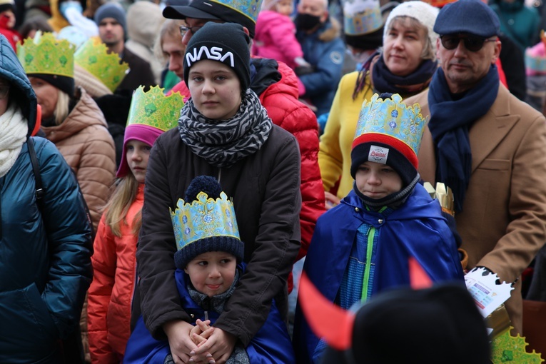 Orszak Trzech Króli w sanktuarium św. Jana Pawła II