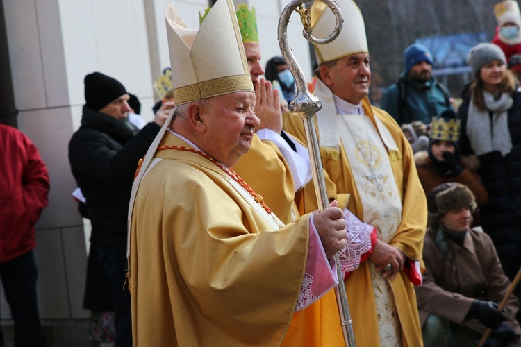 Orszak Trzech Króli w sanktuarium św. Jana Pawła II