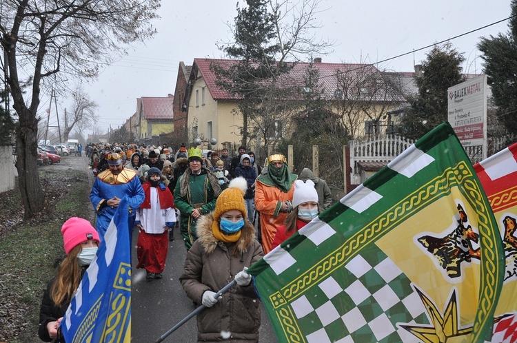 Orszak Trzech Króli w Brzeziej Łące