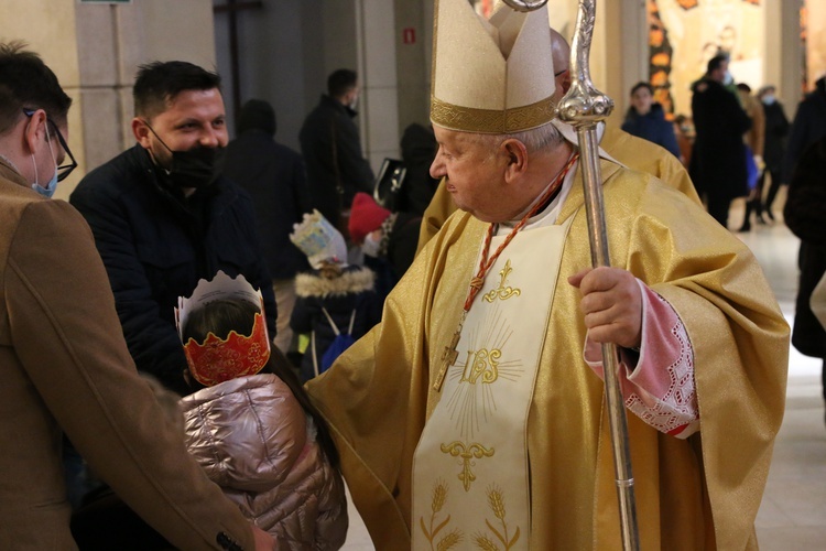 Orszak Trzech Króli w sanktuarium św. Jana Pawła II