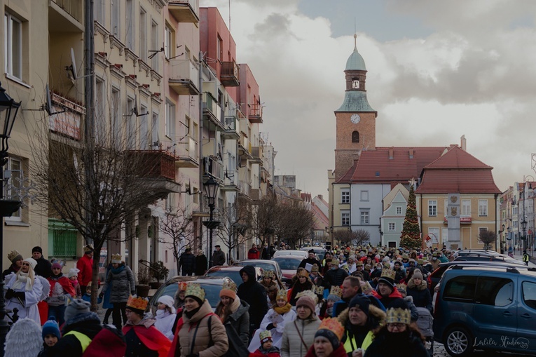 Orszak Trzech Króli 2022 w Środzie Śląskiej