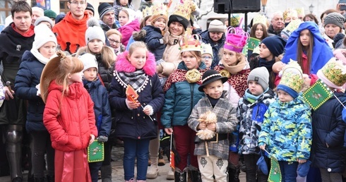Stary Sącz. Orszak 2022