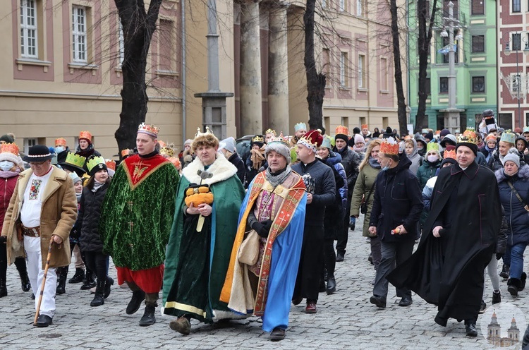 Głogów. Orszak u św. Mikołaja