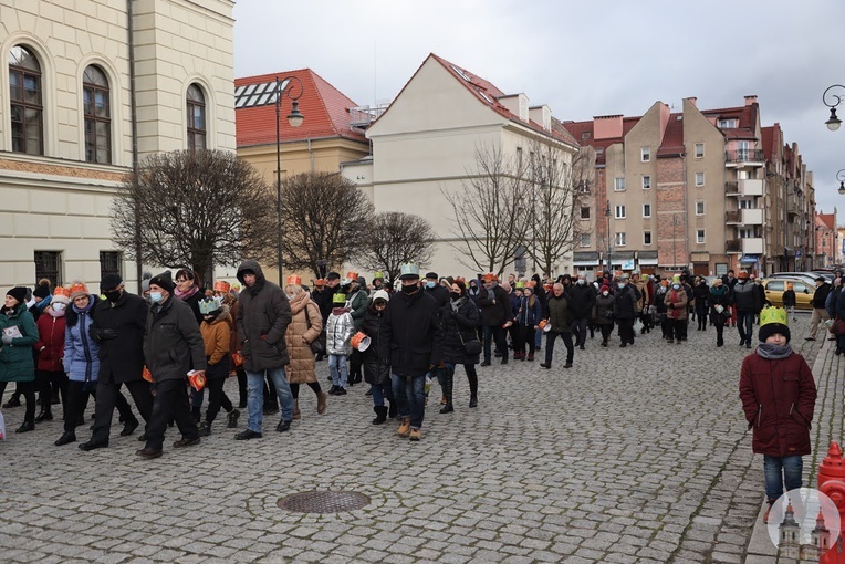 Głogów. Orszak u św. Mikołaja