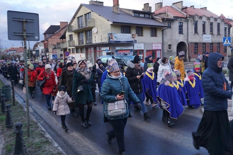Gąbin. Orszak Trzech Króli