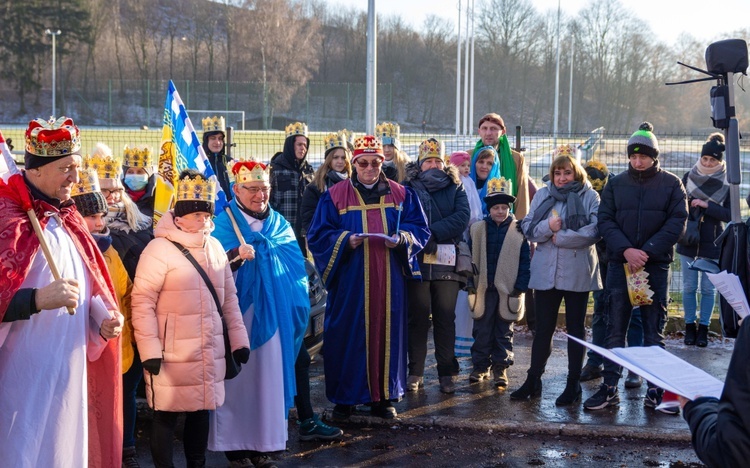 Orszak Trzech Króli 2022 w Mieroszowie