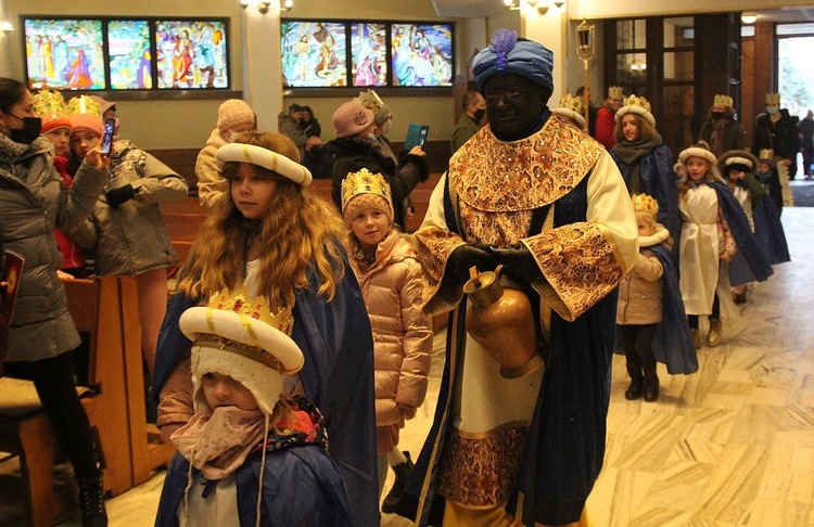 Pokłon trzech króli w bielskim kościele św. Józefa na Złotych Łanach.