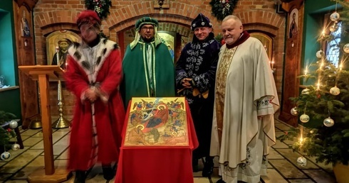 Trzej Królowie w pustelni