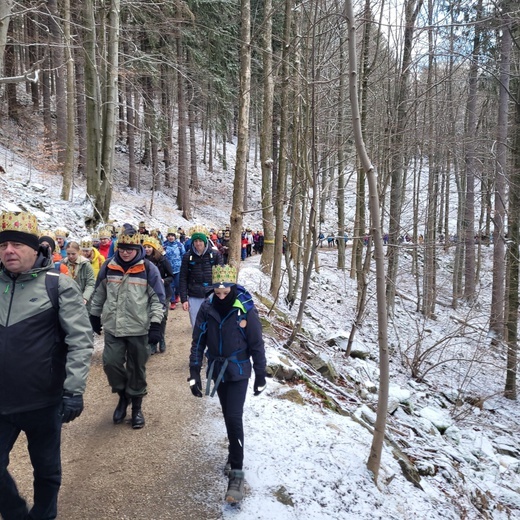 Orszak Trzech Króli 2022 na Górę Igliczną