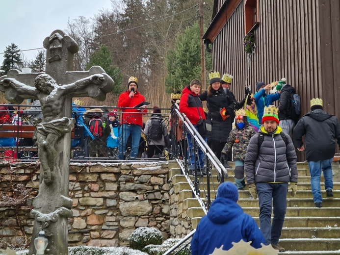 Orszak Trzech Króli 2022 na Górę Igliczną