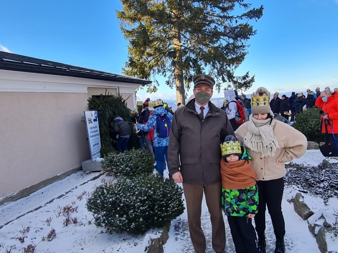 Orszak Trzech Króli 2022 na Górę Igliczną