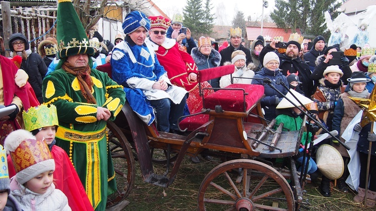 Orszak Trzech Króli 2022 w Brzegu Dolnym