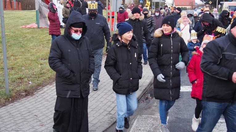 Orszak Trzech Króli 2022 w Brzegu Dolnym