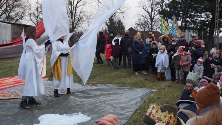 Orszak Trzech Króli 2022 w Brzegu Dolnym