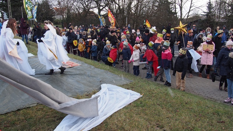 Orszak Trzech Króli 2022 w Brzegu Dolnym