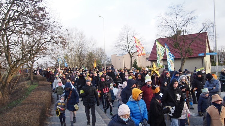 Orszak Trzech Króli 2022 w Brzegu Dolnym