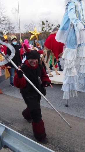 Orszak Trzech Króli 2022 w Brzegu Dolnym