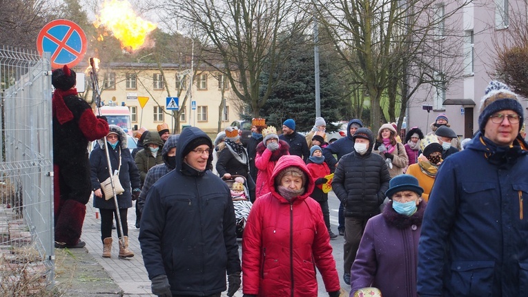 Orszak Trzech Króli 2022 w Brzegu Dolnym